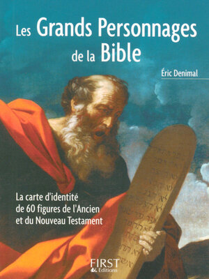 cover image of Les grands personnages de la Bible
